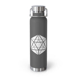 Lidded Insulated Bottle - White Label