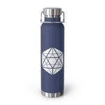 Lidded Insulated Bottle - White Label