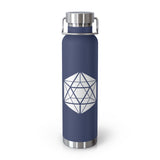 Lidded Insulated Bottle - White Label
