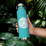Lidded Insulated Bottle - White Label