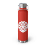 Lidded Insulated Bottle - White Label