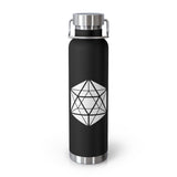 Lidded Insulated Bottle - White Label