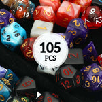 Polyhedral Dice Collection - 105 Pieces