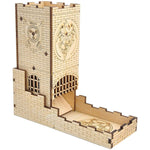 Folding Dragon Castle Dice Tower with Tray Kit