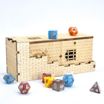 Folding Dragon Castle Dice Tower with Tray Kit