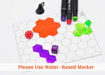 Rigid Acrylic Game Mat Overlay - Set of 2