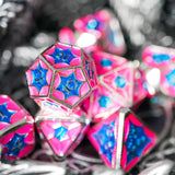 Shiny Metal Polyhedral Dice Set