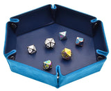 Reversible Foldable Leather Dice Rolling Tray