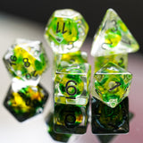 Glass Bead Polyhedral Dice Sets