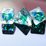 Glass Bead Polyhedral Dice Sets