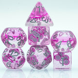 Confetti Polyhedral Dice Sets