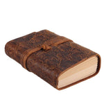 Genuine Leather Campaign Journal - 200 blank sheets