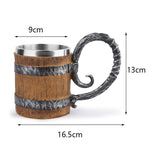 Resin and Stainless Steel Mug