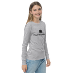 Black Label Youth Long-Sleeve Tee Shirt