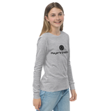 Black Label Youth Long-Sleeve Tee Shirt