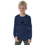 Black Label Youth Long-Sleeve Tee Shirt