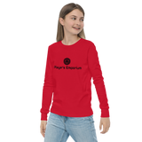 Black Label Youth Long-Sleeve Tee Shirt